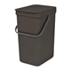 Відро сміттєве Brabantia Sort&Go 12 л сіре (109805) - изображение 1