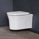 Унитаз подвесной безободковый белый DURAVIT Tulip без сиденья 2576092000 - изображение 8