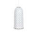 Керамічний підвісний світильник CERAMIKA DESIGN AJUR 3D white&silver - зображення 2