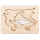 Пазл Hape George Luck Крокодилы, 6 эл E6508 - изображение 3