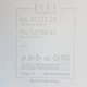 Обои виниловые на флизелине Erismann Elle1.06х10 однотонные тонкая полоска белые с серебром 12089-31 - изображение 3