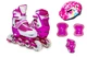 Детские Ролики с комплектом защиты Принцессы Caroman Sport Pink размер 31-35 - изображение 1