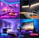 Светодиодная лента в силиконе на клейком основании RGB 5050 5 метров с пультом и контролером разноцветная USB Влагозащищенная - изображение 10