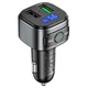 АЗУ FM модулятор Hoco E67 QC3.0 (2USB-A) Черный - изображение 2