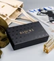 Жіночий шкіряний гаманець Badura з RFID 9,5 х 17,5 х 3,3 (PO_D116GN_CE) - синій - зображення 2