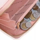 Женский кожаный кошелек Betlewski из RFID 19,5 х 9,5 х 2,5 (BPD-VS-5201) - бежевый. - изображение 8