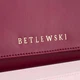 Жіночий шкіряний гаманець Betlewski із RFID 18,5х10х3,5 (BPD-OL-100) - бордовий. - зображення 10