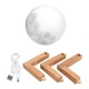 Настільний світильник Нічний Місяць Moon Light Lamp 3D Сенсорний від аккумулятора (MS3440998) - зображення 6
