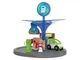 Дорожный набор для деревянной железной дороги 3,15м 40 элементов Playtive Junior - изображение 7