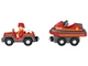 Пожарная команда с водным скутером для деревянной железной дороги Playtive Junior - изображение 2