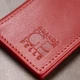 Шкіряна жіноча візитниця GRANDE PELLE 11532 Червоний - зображення 8