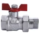 Кран кульовий прямий з американкою ARCO 3/4″ SENA 154104 - изображение 1