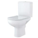 Унітаз компакт Cersanit Colour New Clean On 575 011 3/5 650x370 прямокутний, з сидінням, білий (CCKZ1013501894) - зображення 2