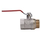 Кран кульовий прямий Q PROFESSIONAL 1 1/2″ ЗВ КР PN40 QP152 - изображение 2