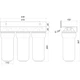 Система 3-х ступінчастого очищення Bio+ systems NSL103, 3/4" - зображення 4