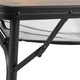 Стіл складаний Bo-Camp Greene 120x60 см, алюмінієвий каркас, до 50 кг, Black/Wood look (1404210) - изображение 7