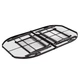 Стіл туристичний Bo-Camp Woodbine Oval 1500х800х700 мм Black/Wood look (1404230) (DAS301532) - зображення 4