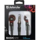 Наушники Defender Basic 619 Black-Red (63619) - изображение 2