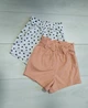 Набір шортів для дівчинки білі і персикові в горох George 92-98см (40005313) - зображення 1