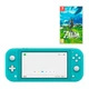 Набір портативна ігрова консоль Nintendo Switch Lite Turquoise + Гра The Legend of Zelda: Breath of the Wild (картридж, російська версія) Б/В - зображення 2