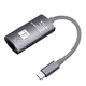 Адаптер Ewell USB 3.1 Type-C - HDMI, 4K, 30Hz, 0.2 м, чорний (EW368) - зображення 2