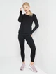 Спортивный лонгслив женский Joma Organic 901611.100 M Черный (8445456181217) - изображение 3