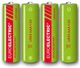 Батарейки щелочные Euroelectric AAA LR03 1.5 V blister 4 шт (BL-AAA-EE(4)) - изображение 2