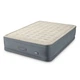 Двоспальне надувне ліжко Intex 64926 PremAire Airbed (152x203x46), + насос 220В, USB заряджання, LED підсвічування - зображення 2