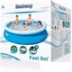 Надувной бассейн семейный Bestway 57266 (305х76 см), 3800 л - изображение 3