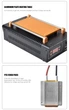 LCD separator-підігрівач JCD 948D дисплеїв 7 дюймів, Машина для поділу РК-екранів Білий (101424) - зображення 8