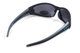 Очки поляризационные BluWater Daytona-4 Polarized (gray) серые в черно-серой оправе - зображення 4