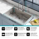 Кухонна мийка Kraus KCA-1102 - зображення 4