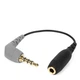 Перехідник 3.5mm з TRS (3PIN) на TRRS (4PIN) для мікрофонів RODE для смартфонів - зображення 1