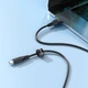 Кабель ACEFAST C3-03 Type-C to Type-C 3A, 60W, 1.2m, TPE, TPE connectors, Black - изображение 4