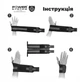 Кистевые бинты Power System Wrist Wraps PS-3500 Grey/Black - изображение 3