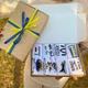 Подарунковий комплект літніх жіночих патріотичних шкарпеток з українською символікою 36-40 8 пар білі - зображення 2