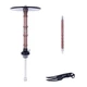 Шахта для кальяна + мундштук 2х2 Hookah V1.1 new Brown с блюдцем натуральное дерево ясень встроенный диффузор Коричневый 59см official - изображение 5