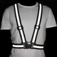 Светоотражающая лента сигнальный жилет черный UFT waistcoat Black - изображение 4