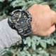 Мужские наручные часы Skmei 1520CMGY Gray Camo спортивные с подсветкой - изображение 10