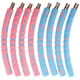 Обруч массажный хула хуп Hula Hoop SP-Planeta 6181 диаметр 95 см Pink-Blue - изображение 2