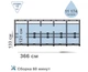 Бассейн каркасный Bestway Steel Pro Max круглый 366х133 см 11174 л с лестницей подстилкой и насосом 3 785 л/ч ПВХ Синий (IP-172693) - изображение 3