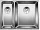 Кухонная мойка Blanco Andano 340/180-U зеркальная полировка (522979) сталь полированная - изображение 1