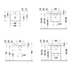 Умывальник подвесной DURAVIT DuraSquare 500x470x145мм прямоугольный белый 2353500041 - изображение 2
