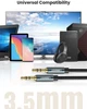 ​Аудио стерео кабель Ugreen 3.5mm male to 3.5mm male AUX 10687 2m black/blue - изображение 4