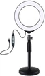 Кільцева USB RGBW LED-лампа Puluz PKT3047B 6.2" + настільне кріплення - зображення 1