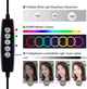 Кольцевая USB RGBW LED лампа Puluz PKT3047B 6.2" + настольное крепление - изображение 5