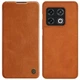 Чехол-книжка NILLKIN Qin Series для OnePlus 10 Pro - Brown - изображение 1