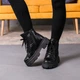 Ботинки женские зимние Fashion Argo 3392 36 размер 23,5 см Черный - изображение 6