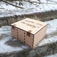 Деревянная коробка шкатулка копилка для денег семейный бюджет 3 отделения - изображение 3
