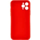 Силиконовый чехол Epik Candy Full Camera для Apple iPhone 12 Pro (6.1") Красный / Red - изображение 2